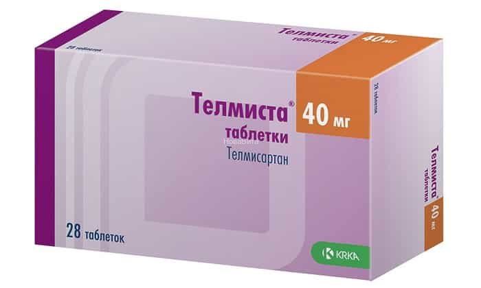 ТЕЛМИСТА 40мг N28 таб. КРКА, д.д., Ново место