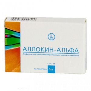 АЛЛОКИН-АЛЬФА 1мг N6 лиофилизат д/приготовления р-ра для п/к введения ГосНИИ особо чистых биопрепаратов ФМБА