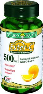 НЭЙЧЕС БАУНТИ таб. 500мг Эстер-С N60 Nature's Bounty