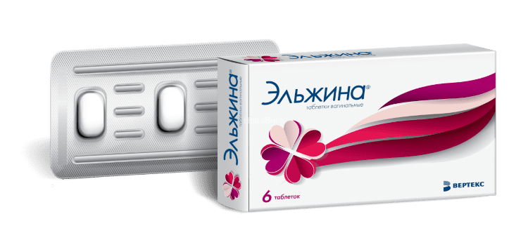 ЭЛЬЖИНА N6 таб. вагинальные Вертекс