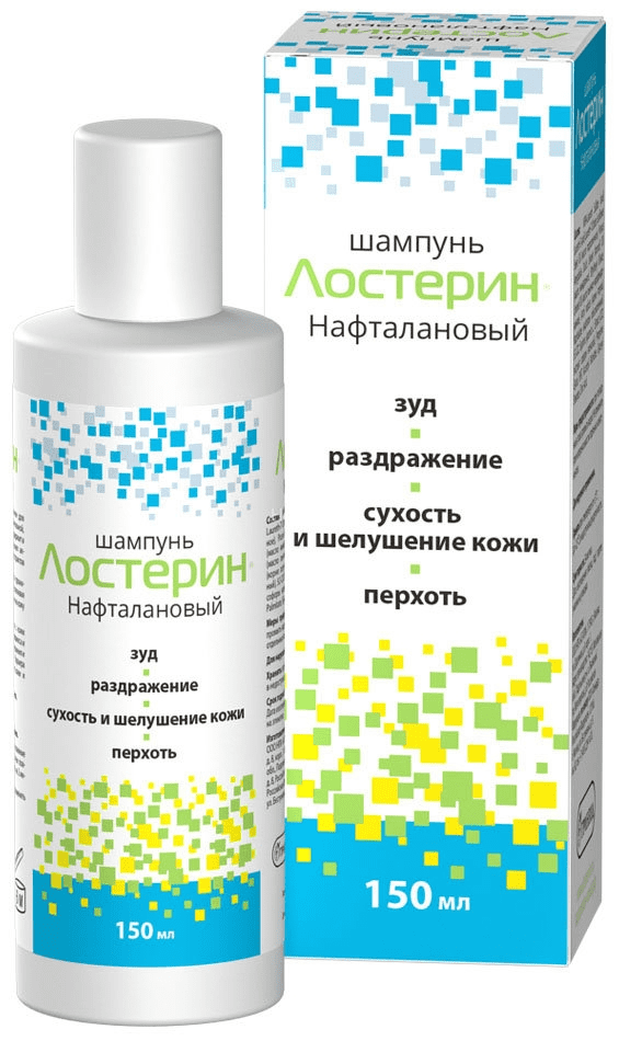 ЛОСТЕРИН шампунь нафталановый 150мл АС-КОМ НПК ООО
